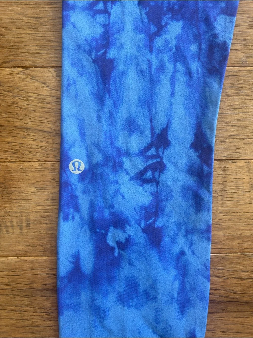 lululemon athletica Royal Blue Tie-Dye High-Rise Leggings with Side Pockets
